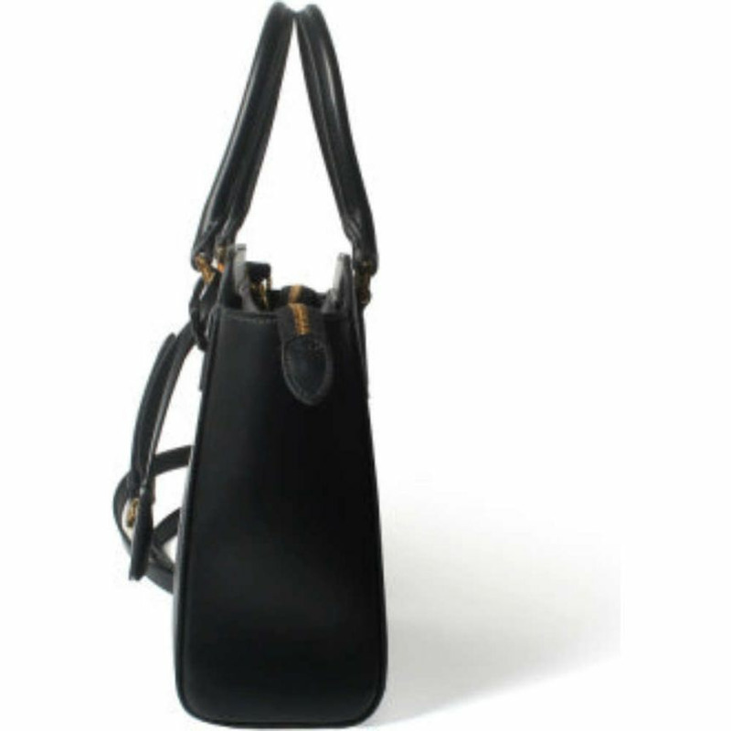 PRADA Saffiano 皮革手提包 黑色 1BA113 2EDV-10