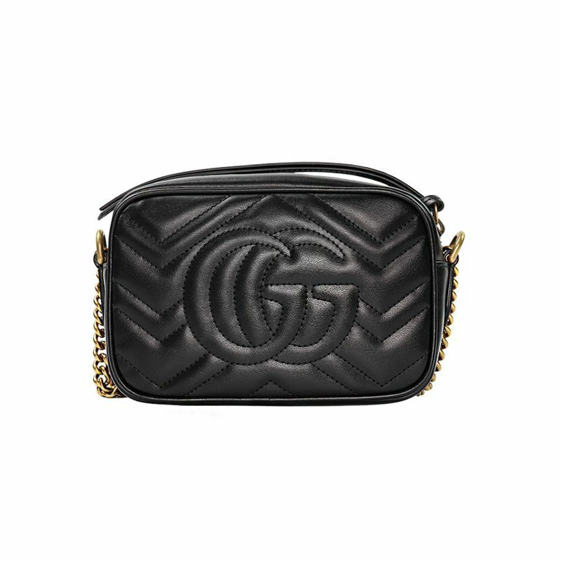 GUCCI GG Marmont 馬特拉塞迷你斜背包 448065 DTD1T-1