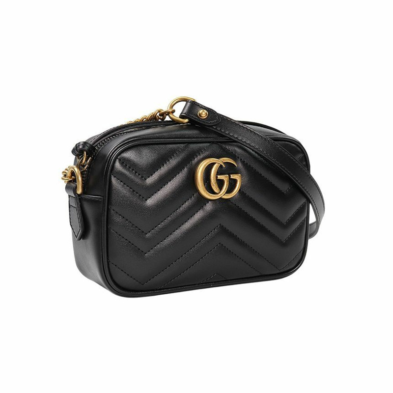 GUCCI GG Marmont 馬特拉塞迷你斜背包 448065 DTD1T-2