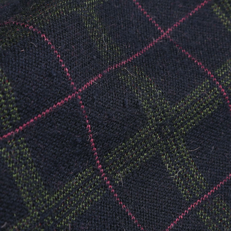 香奈兒短袖連身裙,真絲羊絨/羊駝毛混紡,藏青色、粉紅色、綠色,#40,二手女裝-8