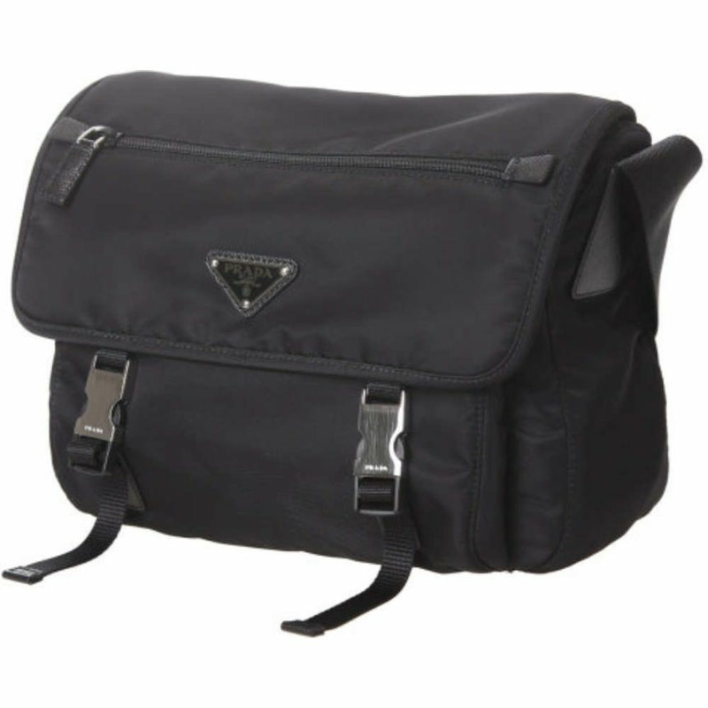 PRADA Re-Nylon黑色斜背包-3