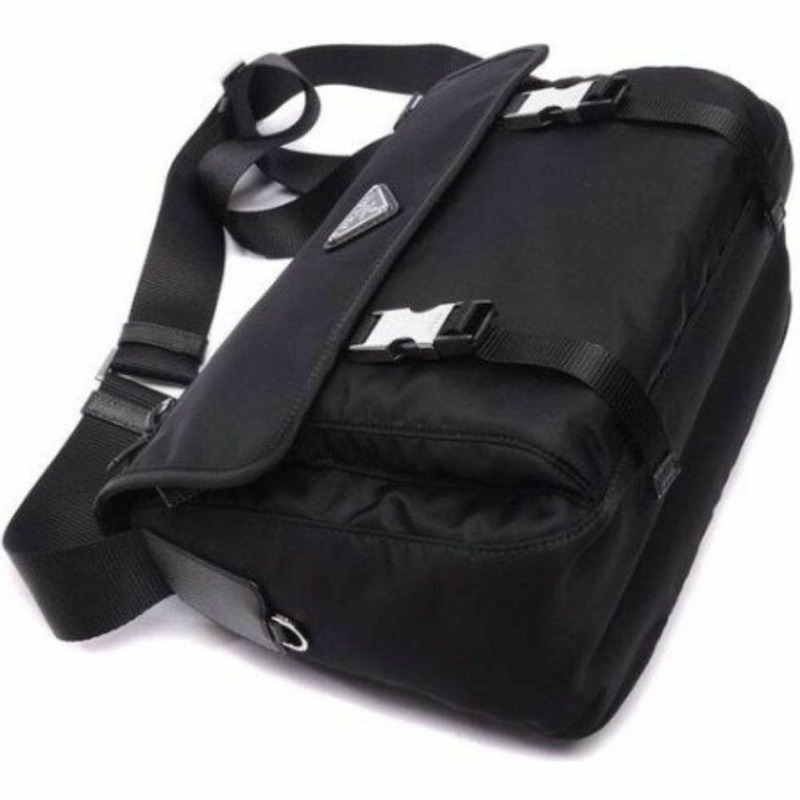 PRADA Re-Nylon黑色斜背包-6