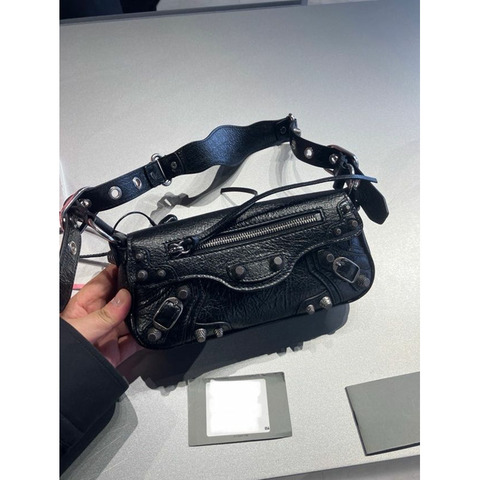 BALENCIAGA Lecagol XS 斜背包單肩包 黑色 1000 771670 1VG9Y