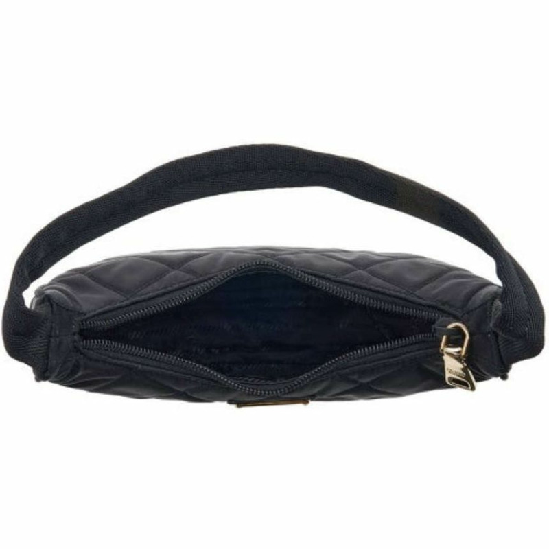 PRADA 黑色尼龍絎縫單肩包，印章：1NE051 2DYC F0002-9