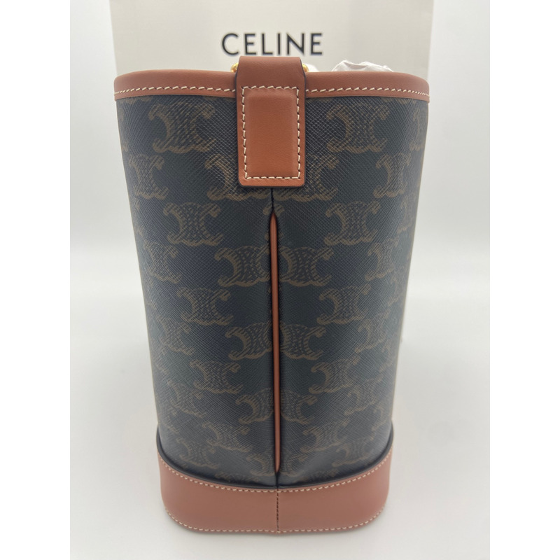 CELINE Triomphe 小號水桶包-6