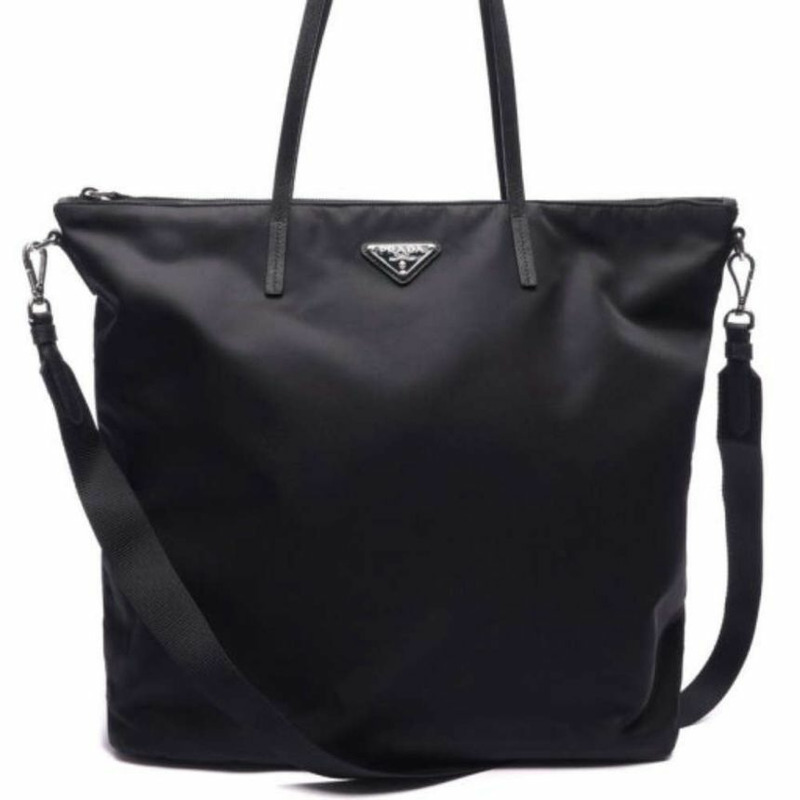 PRADA 波科諾尼龍肩包-11