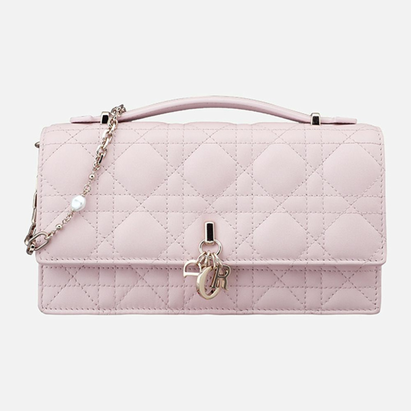 DIOR 5S 我的迷你肩背包 淺粉紅色 05N-0