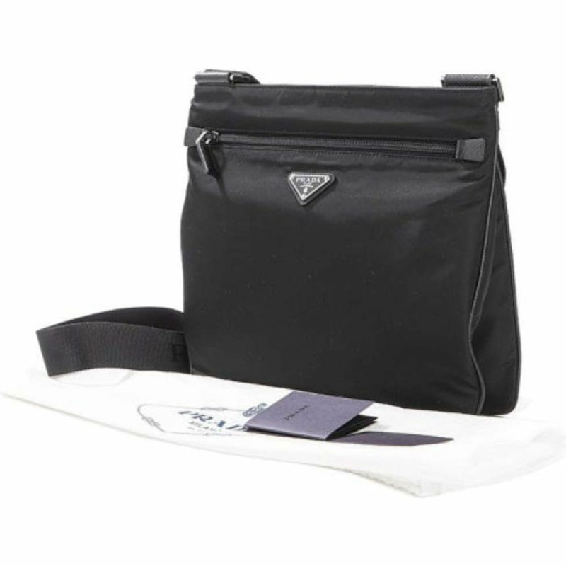 PRADA Pocono 斜背包 黑色 2VH563 2FMO F0002-11