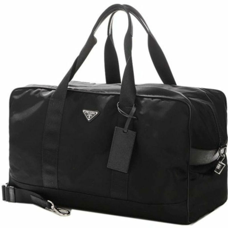 PRADA Pocono 旅行手提包 黑色 2VC070 2FMO F0002-2