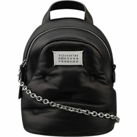 MAISON MARGIELA Glam Slam 迷你背包（黑色）