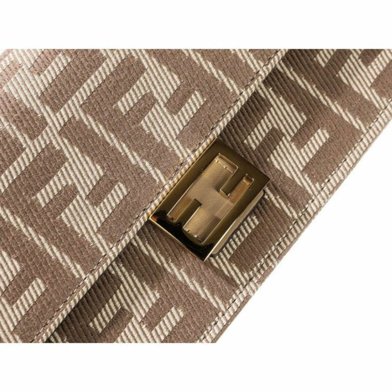 FENDI 法國鏈條單肩包 米色 8M0498 AUNJ F1SNP-5