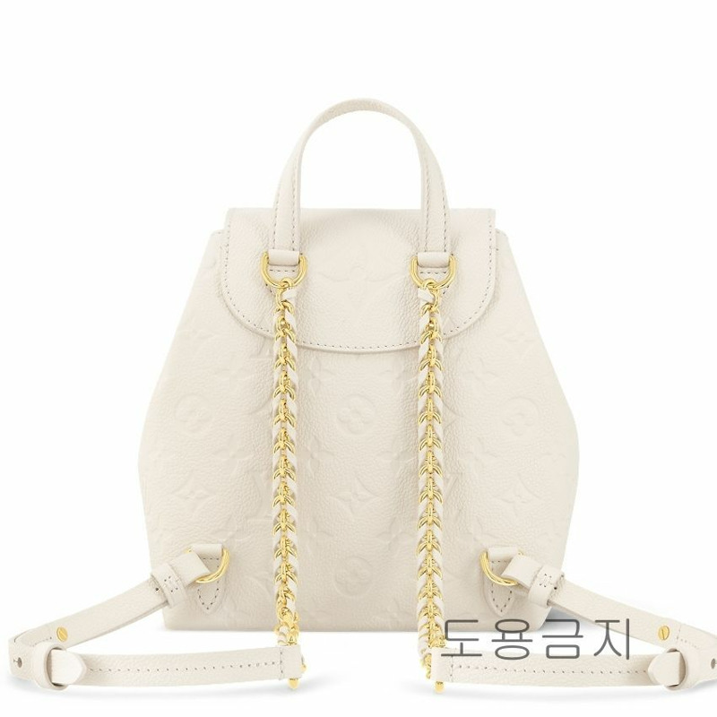 LOUIS VUITTON 女士手提包 Monogram Empreinte 米白 M47106-4