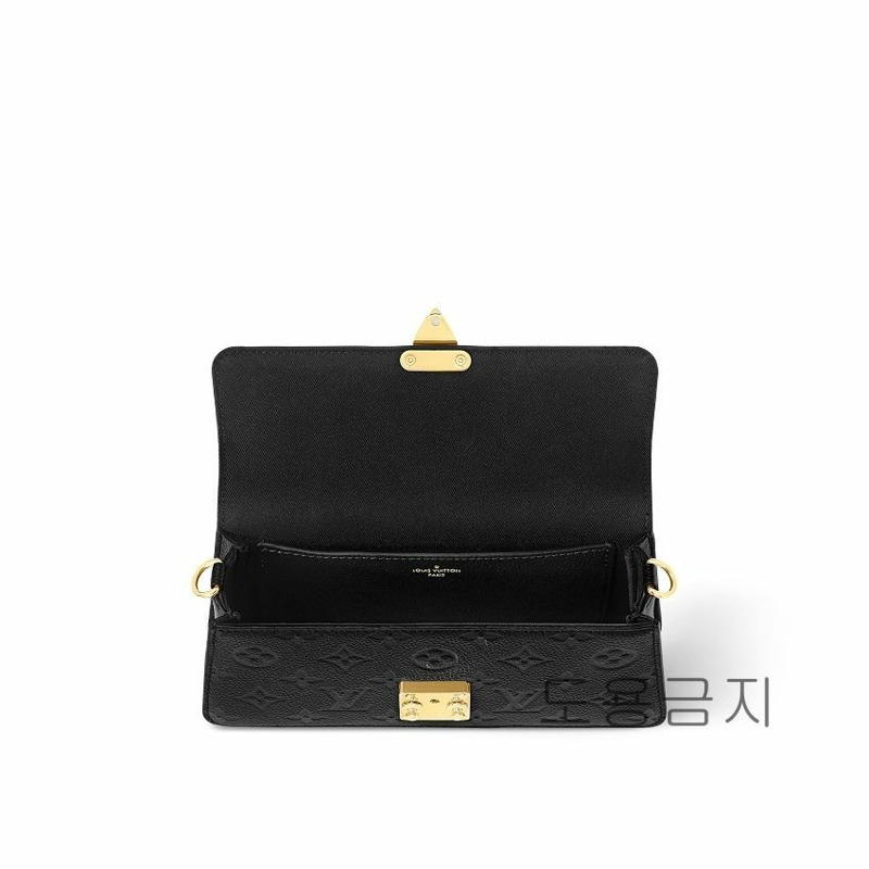 LOUIS VUITTON Metis黑色鏈條皮夾 M82637-5