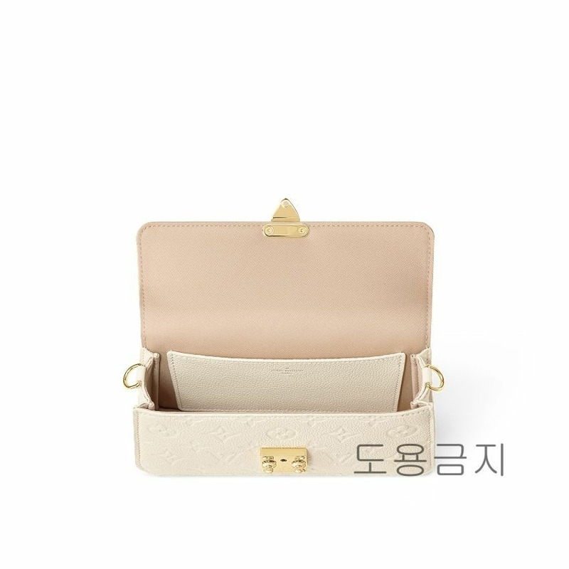 LOUIS VUITTON Metis奶油色鏈條錢包 M82836-5