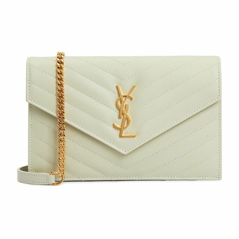 SAINT LAURENT Cassandra Matelassé 女士鏈條單肩包 BOW01 9207