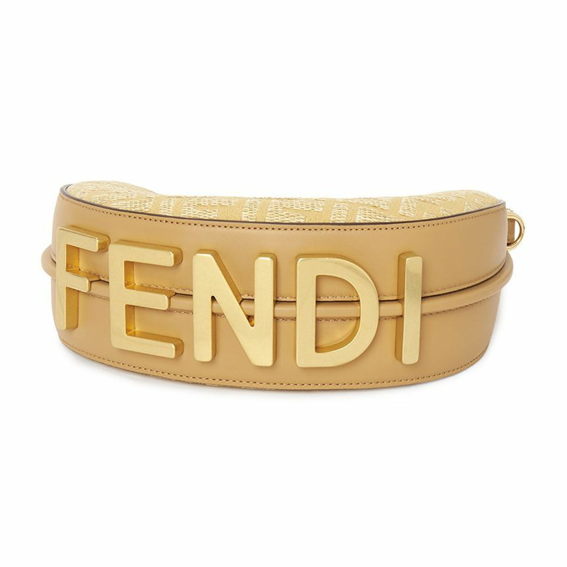 FENDI Graphy 迷你女肩背包 8BS081 AV23 F1TCI-4