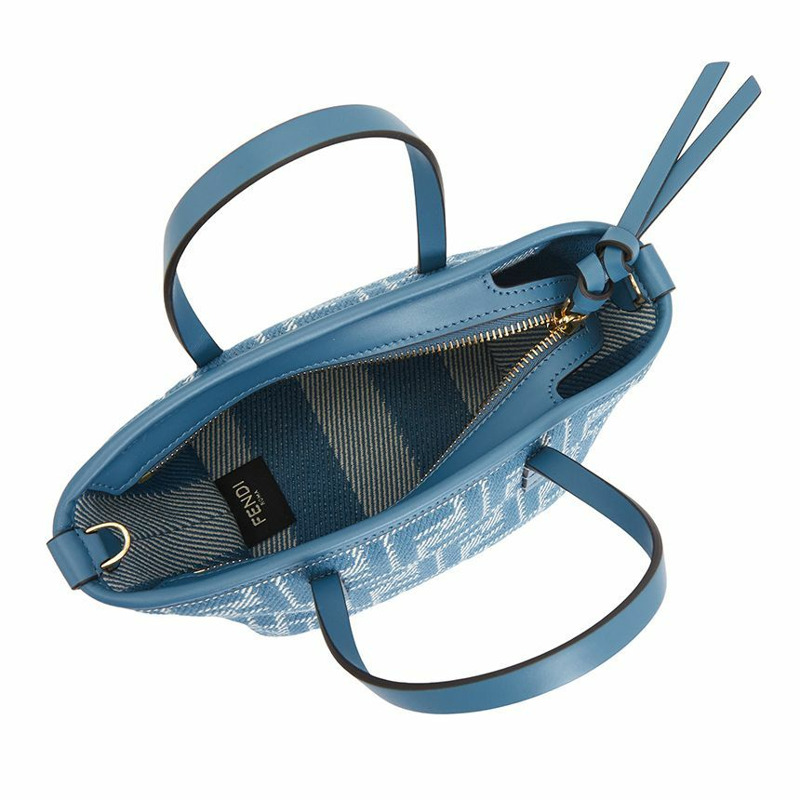 FENDI 迷你捲筒女士購物袋 8BS096 AUPX F1SKL-5