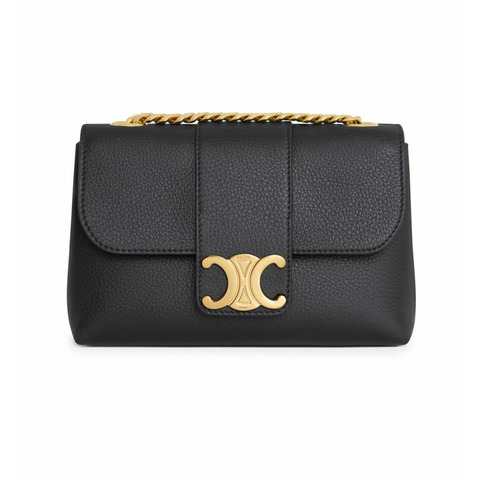 CELINE 迷你大巡迴賽補充裝小牛皮黑 10N113GGR 38NO