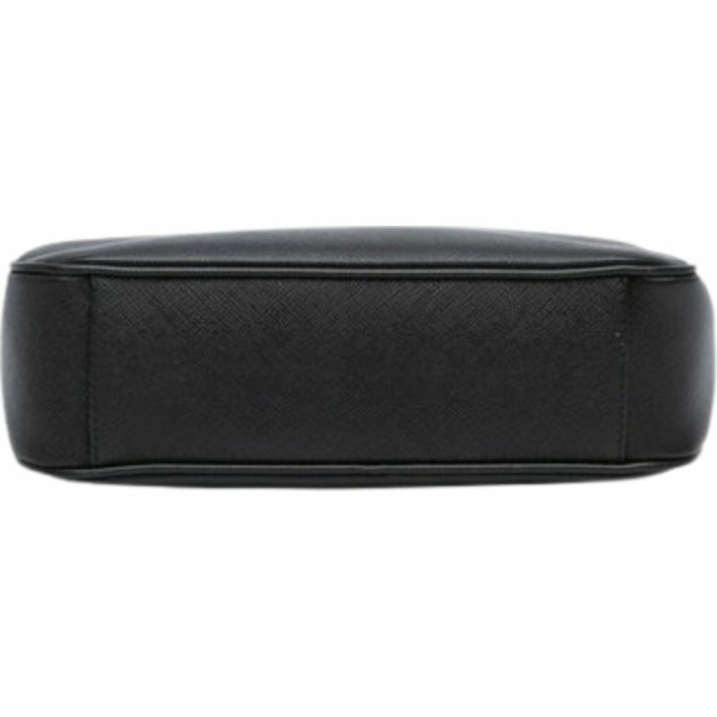 PRADA 複刻版三角形Logo單肩包 黑色 1BH204 NZV F0632-12