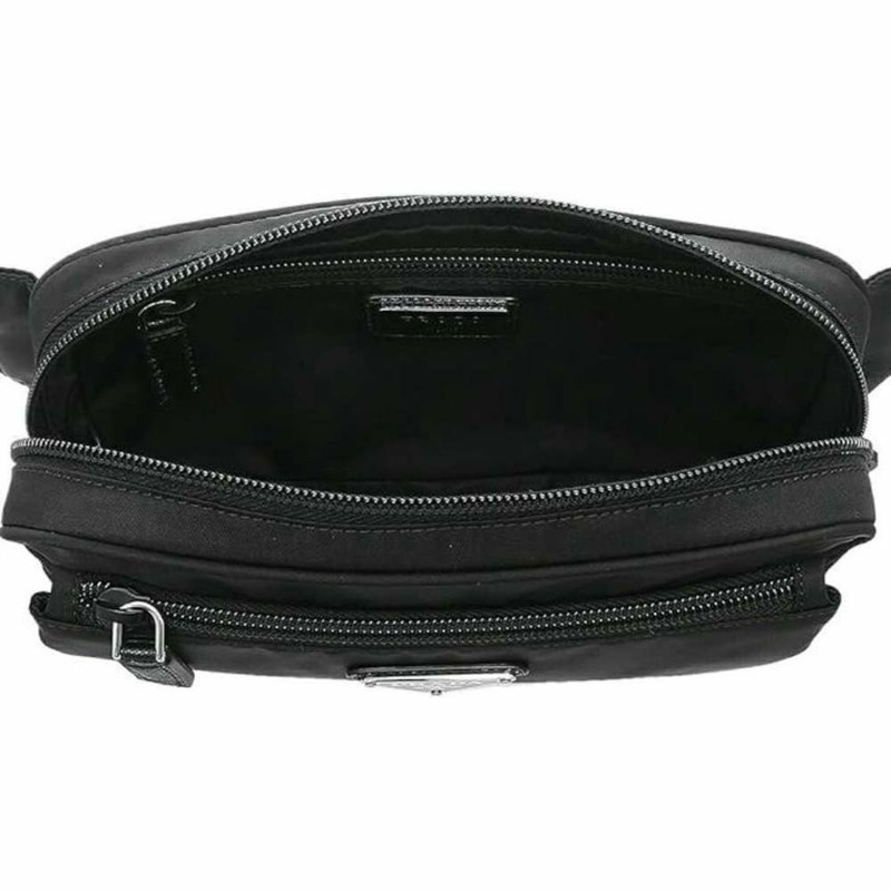 PRADA 三角形標誌尼龍腰包 F0002-5