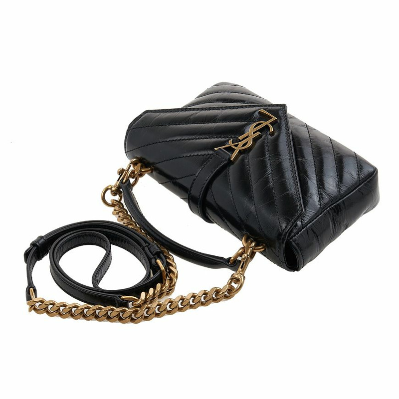 SAINT LAURENT Monogram College 斜背包-3