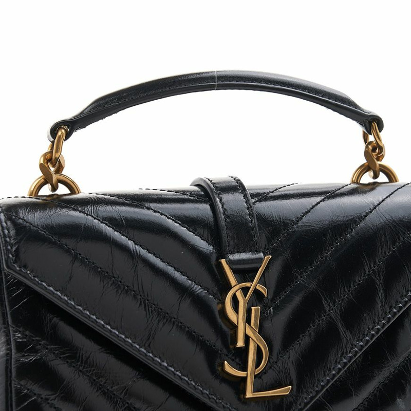 SAINT LAURENT Monogram College 斜背包-6