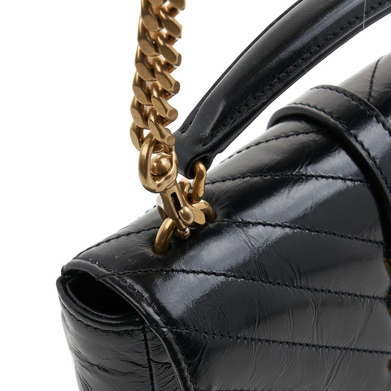 SAINT LAURENT Monogram College 斜背包-7