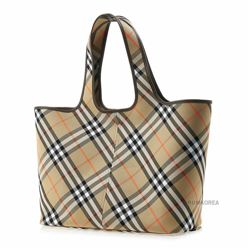 BURBERRY LL MD EW TOTE CJ1 B9368 SS25 中格紋手提包 8093976-2