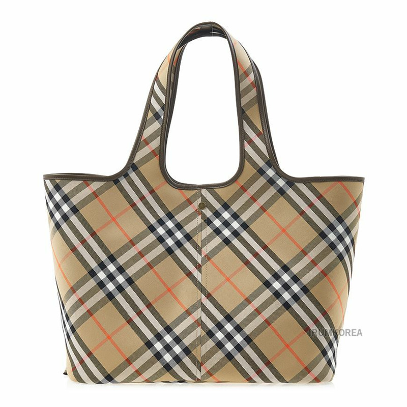 BURBERRY LL MD EW TOTE CJ1 B9368 SS25 中格紋手提包 8093976-3