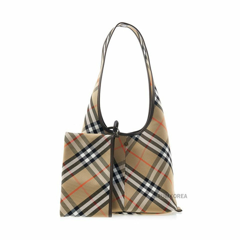 BURBERRY 小格紋肩包