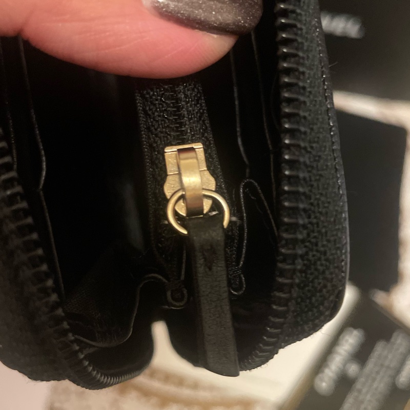 🔥近新~閒置釋出🔥Chanel boy 少見實用 黑金荔枝牛皮中夾-15