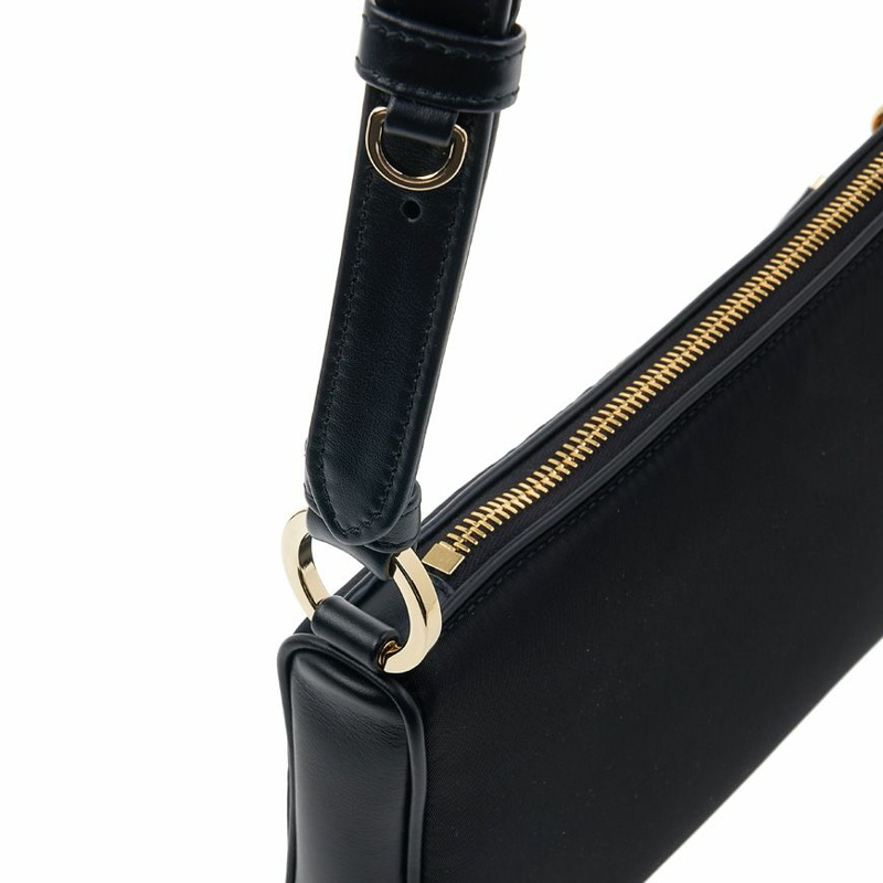 PRADA Lina 小型尼龍肩背包-6