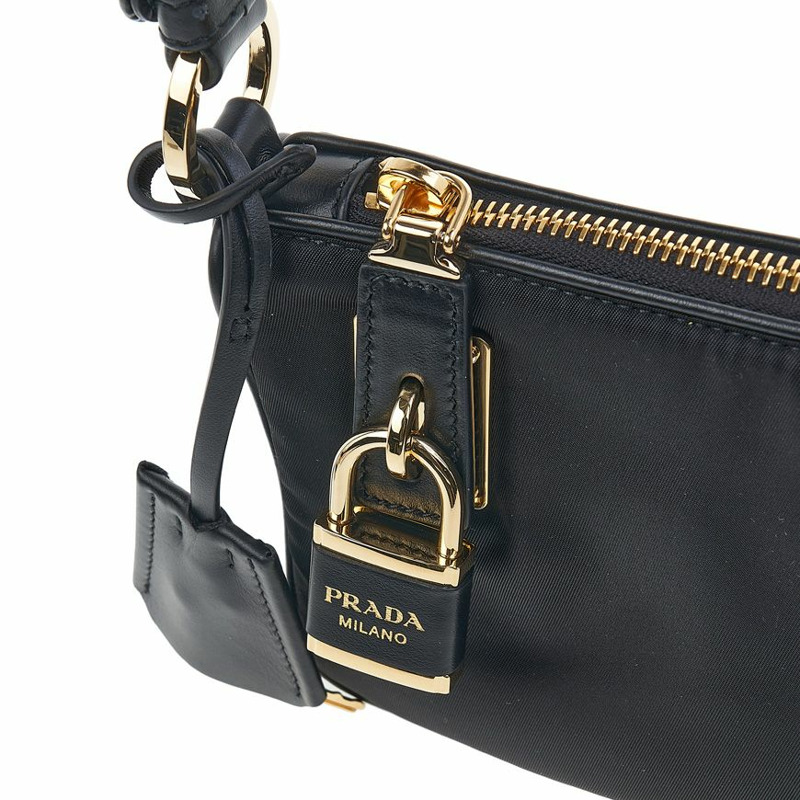 PRADA Lina 小型尼龍肩背包-7