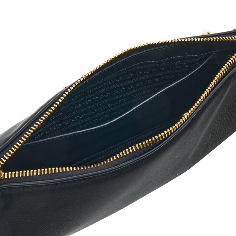 PRADA Lina 小型尼龍肩背包-8