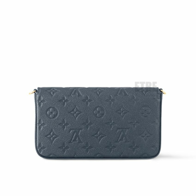 LOUIS VUITTON Pochette Felicie 海軍藍 M83589-4