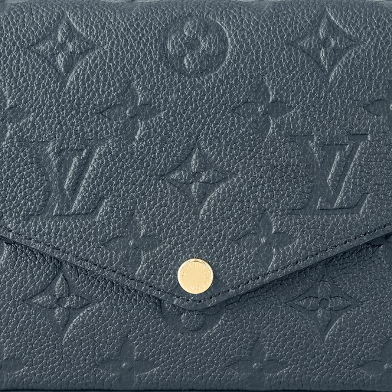 LOUIS VUITTON Pochette Felicie 海軍藍 M83589-6