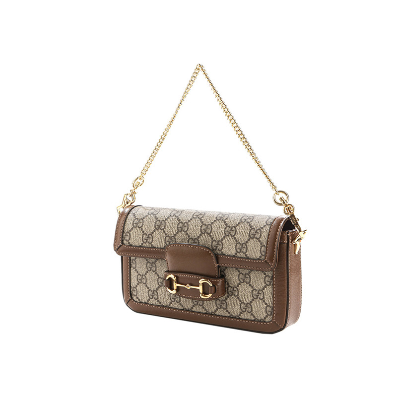 GUCCI Horsebit 1955 單肩包-5