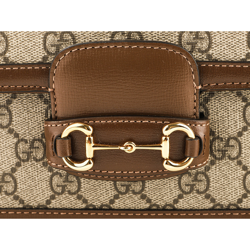 GUCCI Horsebit 1955 單肩包-10