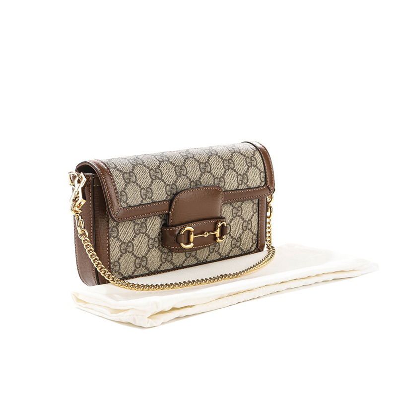 GUCCI Horsebit 1955 單肩包-18