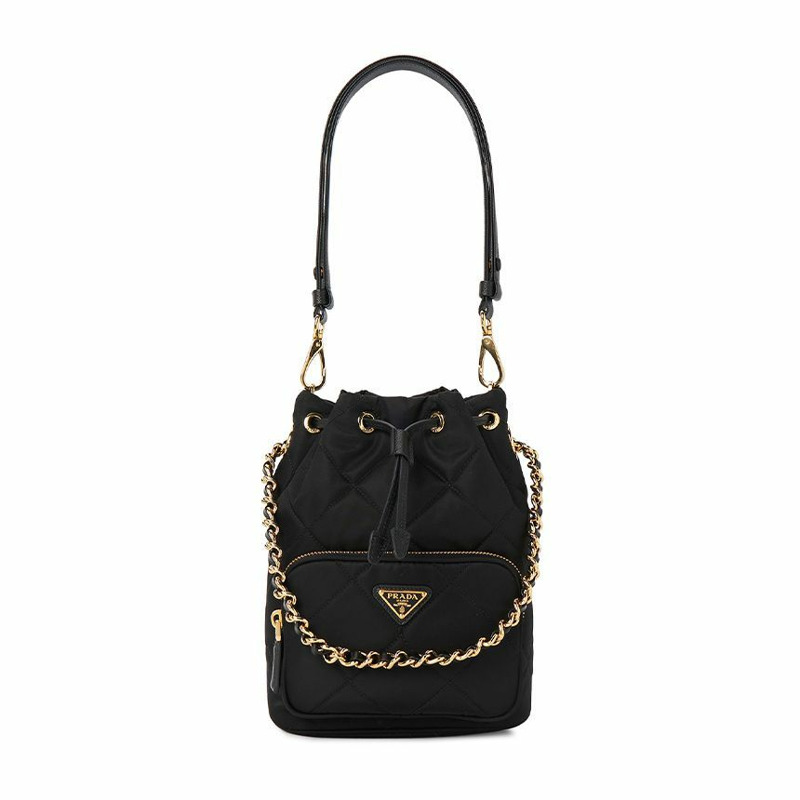 PRADA 1995年復刻版女士鏈條水桶包 1BH038 2AOS F0002 TOO-1