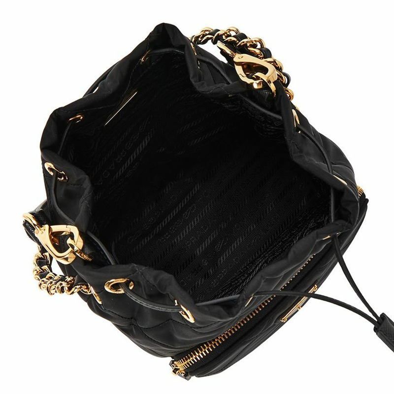 PRADA 1995年復刻版女士鏈條水桶包 1BH038 2AOS F0002 TOO-5