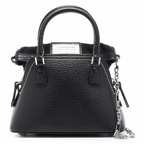 MAISON MARGIELA 5AC 微型鏈條單肩手提包 黑色 S56WG0081 P4455 T8013