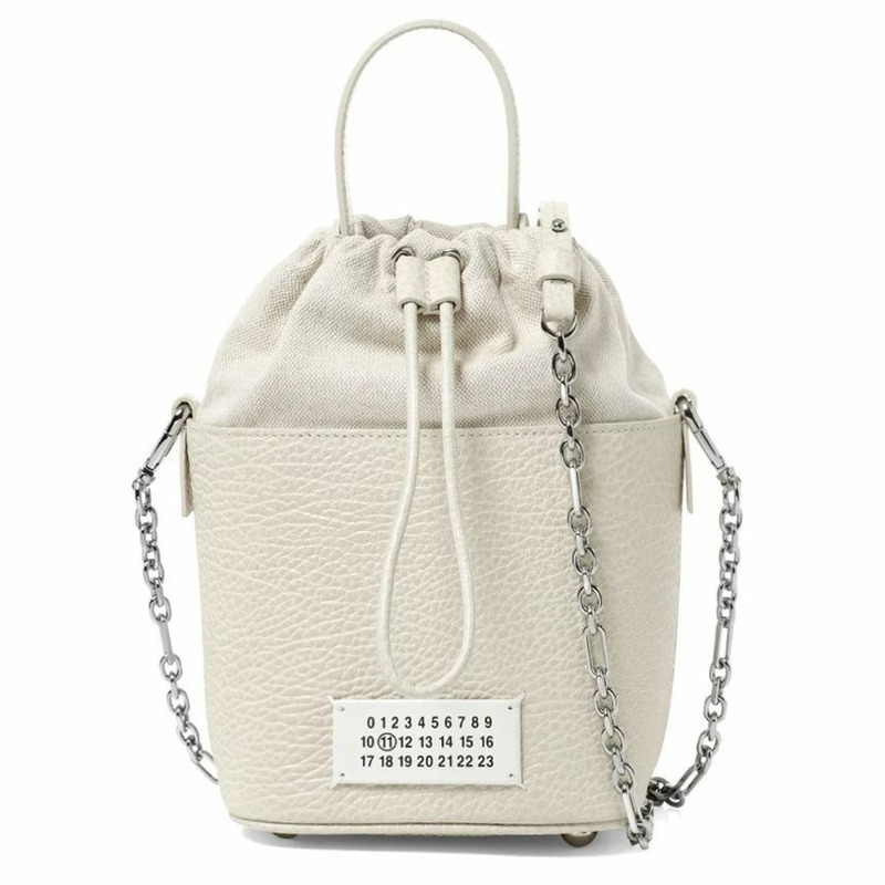 MAISON MARGIELA 5AC 小號水桶斜背包 灰色 S61WG0035 P4348 H9677-0