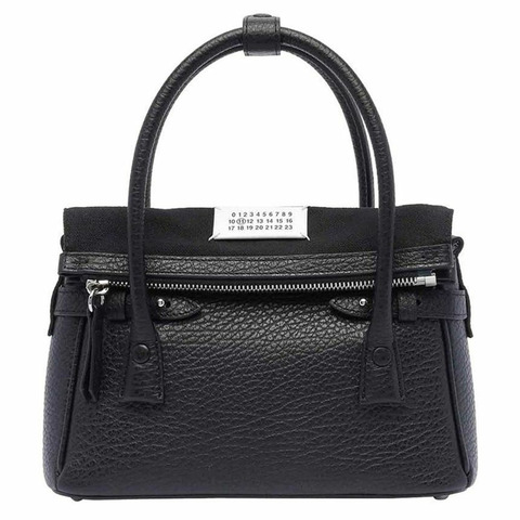 MAISON MARGIELA 5AC 東西向小型單肩托特包 黑色