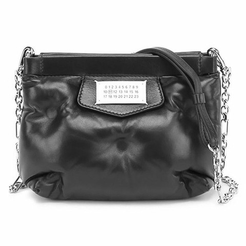 MAISON MARGIELA Glam Slam 鏈條斜背包 黑色 S56WF0161 P4300 T8013