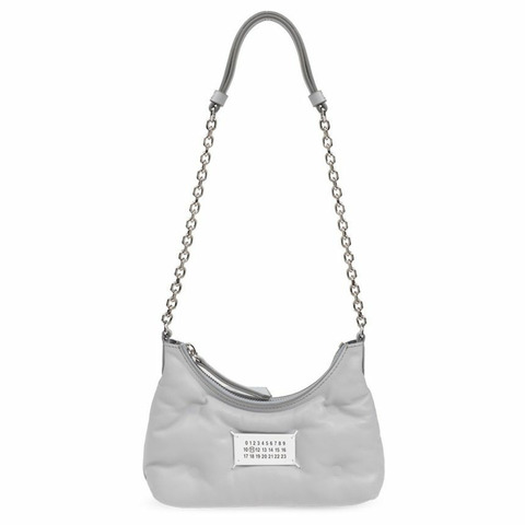 MAISON MARGIELA Glam Slam Hobo 迷你肩背包 灰色 SB1WG0021 P4300 T8058