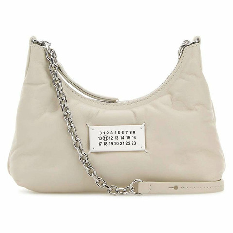 MAISON MARGIELA Glam Slam Hobo 微型單肩包 淺灰色 SB1WG0021 P4300 H9677