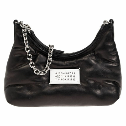 MAISON MARGIELA Glamslam 黑色迷你肩背包