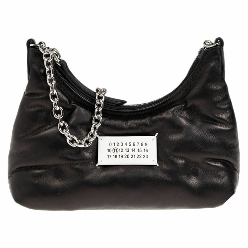 MAISON MARGIELA Glamslam 黑色迷你肩背包-0