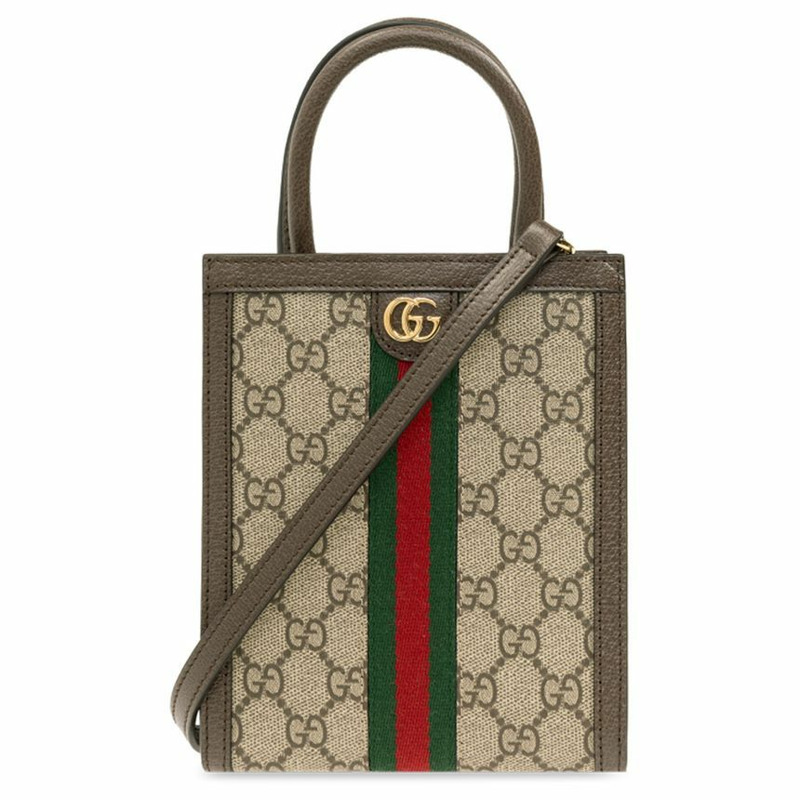 GUCCI GG Ophidia 超迷你托特斜背包 米色 25SS-0